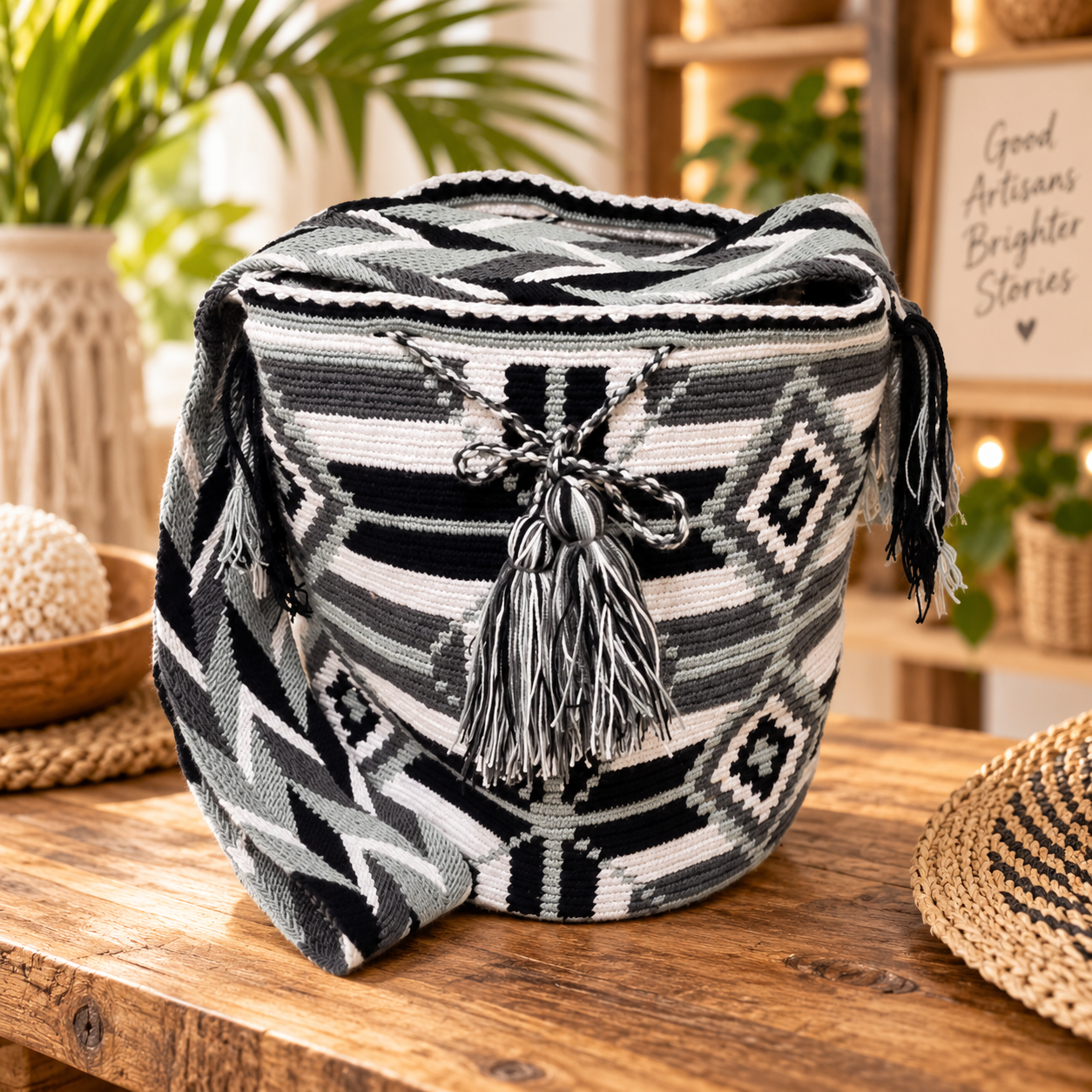 Black and White Bag
